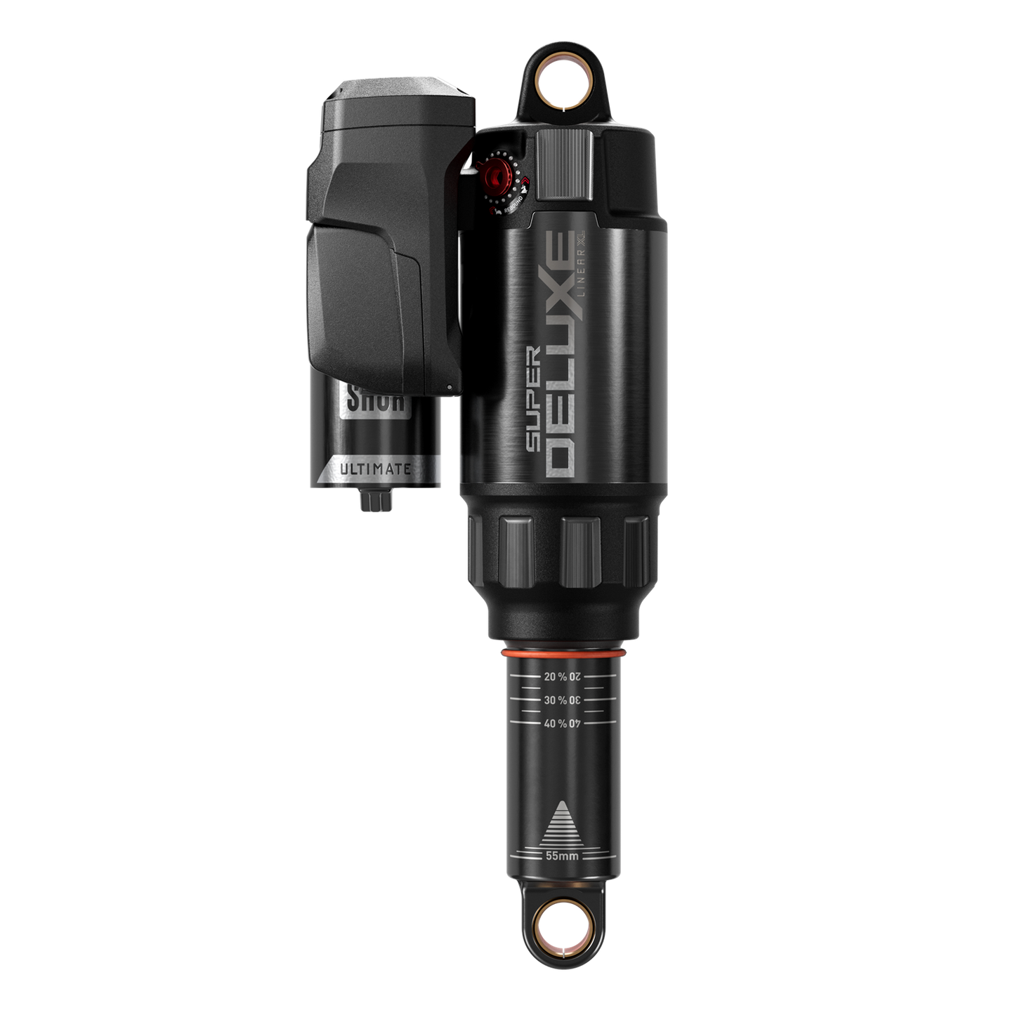 RS Super Deluxe Ultimate Flight Attendant - (210x55)LinearXLAir, TokenLoc3n,Reb55/Comp30,Mid4-Lock6,HydrBottomStdStd75deg(Battery,USB-C Charger)-D1 StumpjumperEvoS2-S6 2021-2024