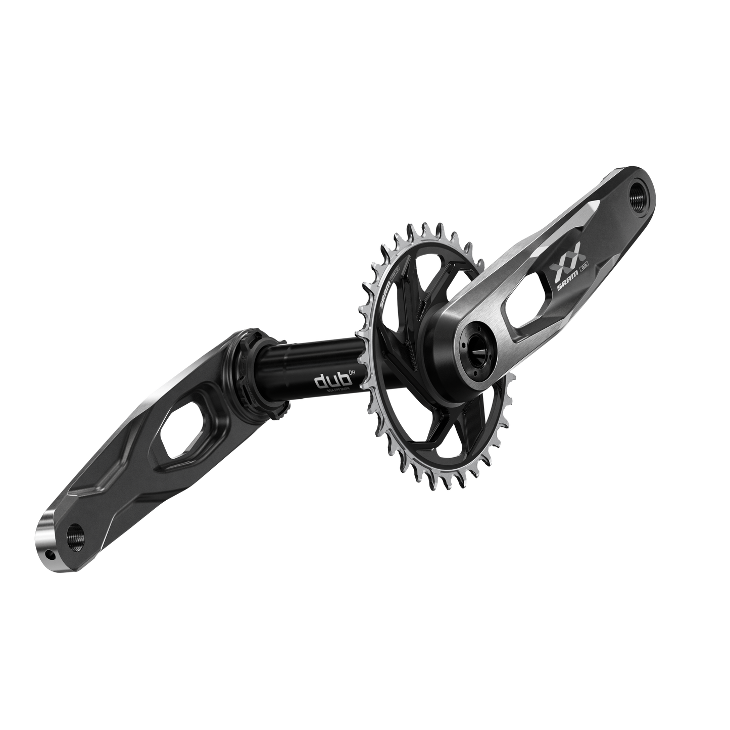 Mechanizm korbowy SRAM XX DH T-TYPE DUB 56,5 mm 7V Mono