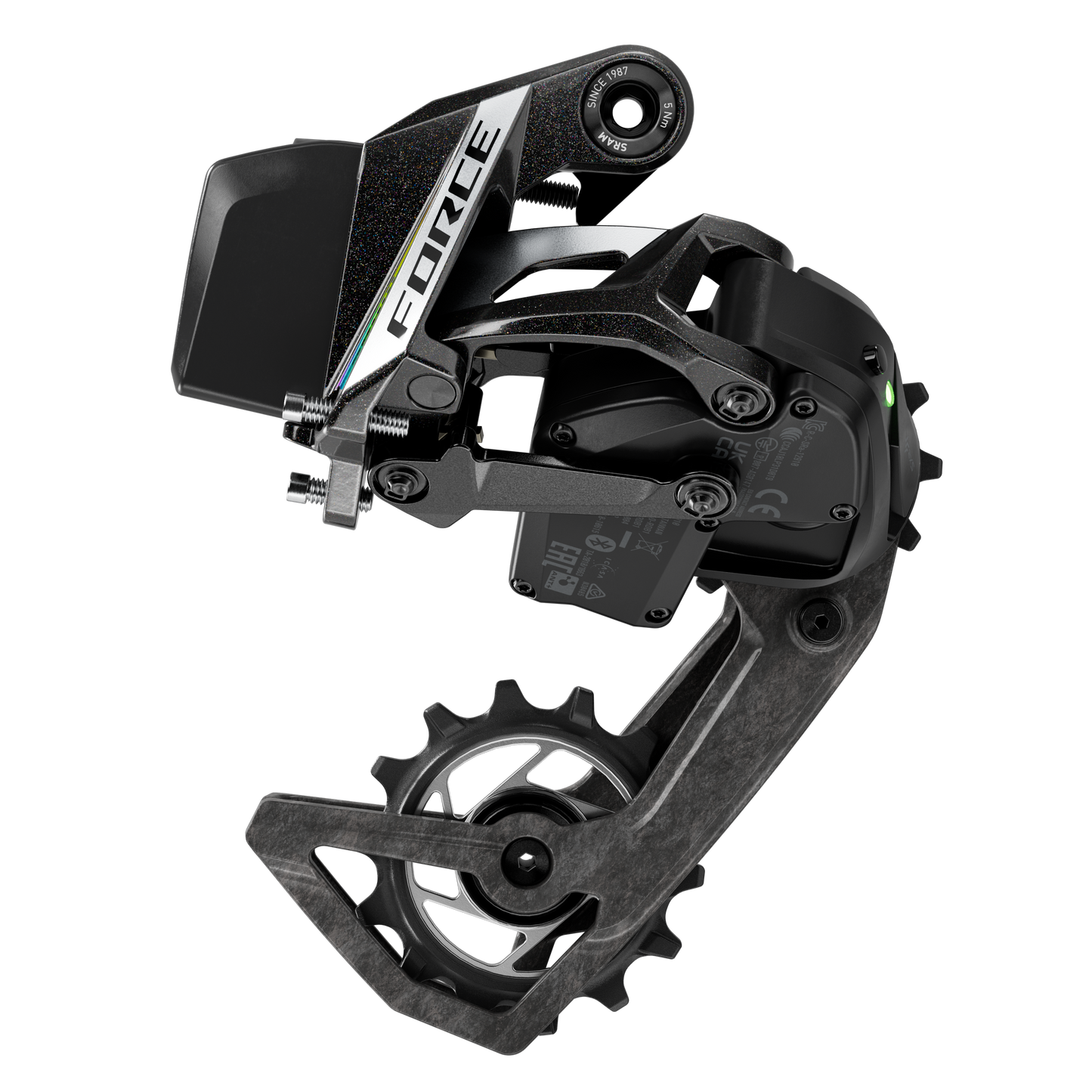 SRAM FORCE AXS E1 2x12V Max 36D rear derailleur (without battery)
