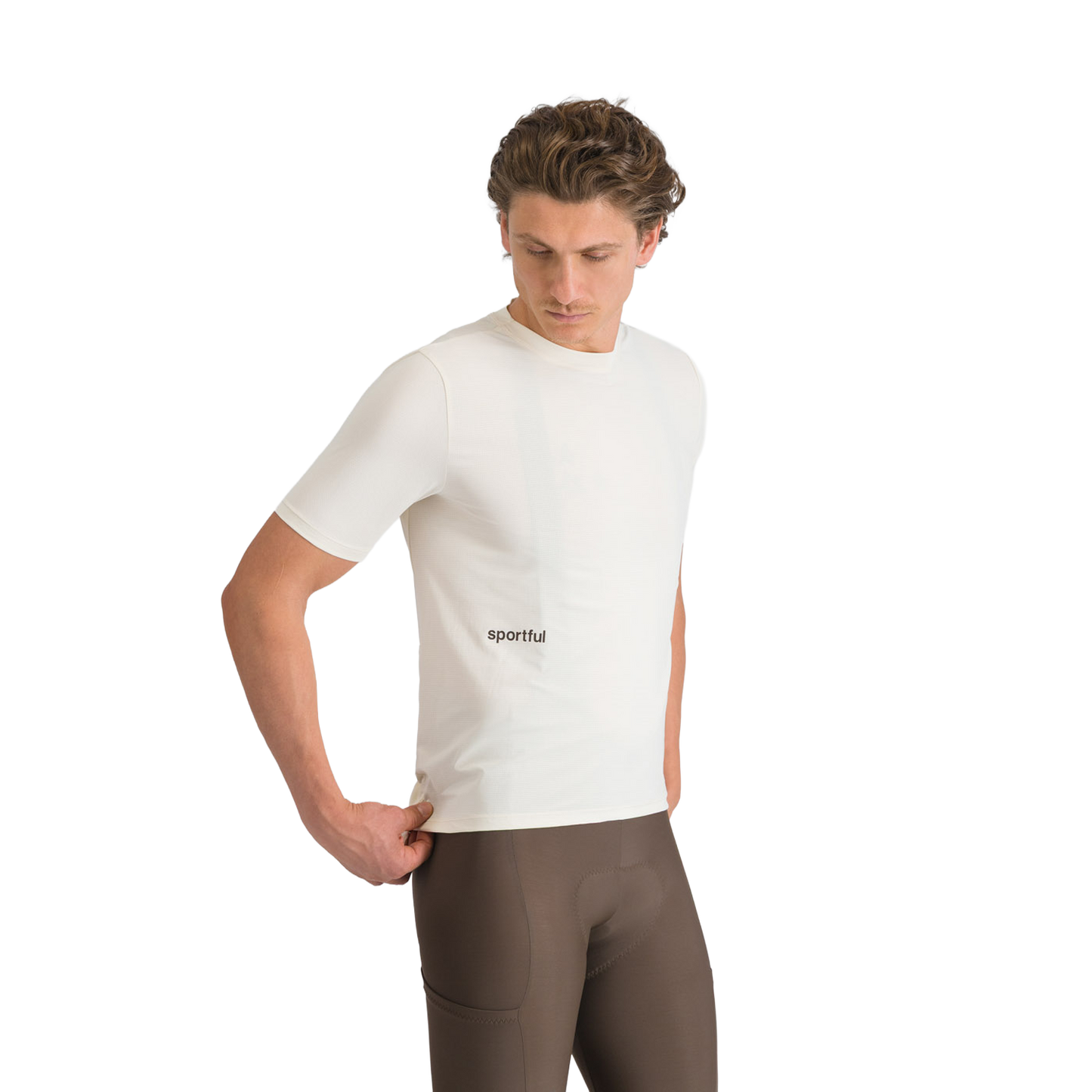 SPORTFUL SUPERGIARA TEE koszulka z krótkim rękawem kremowa
