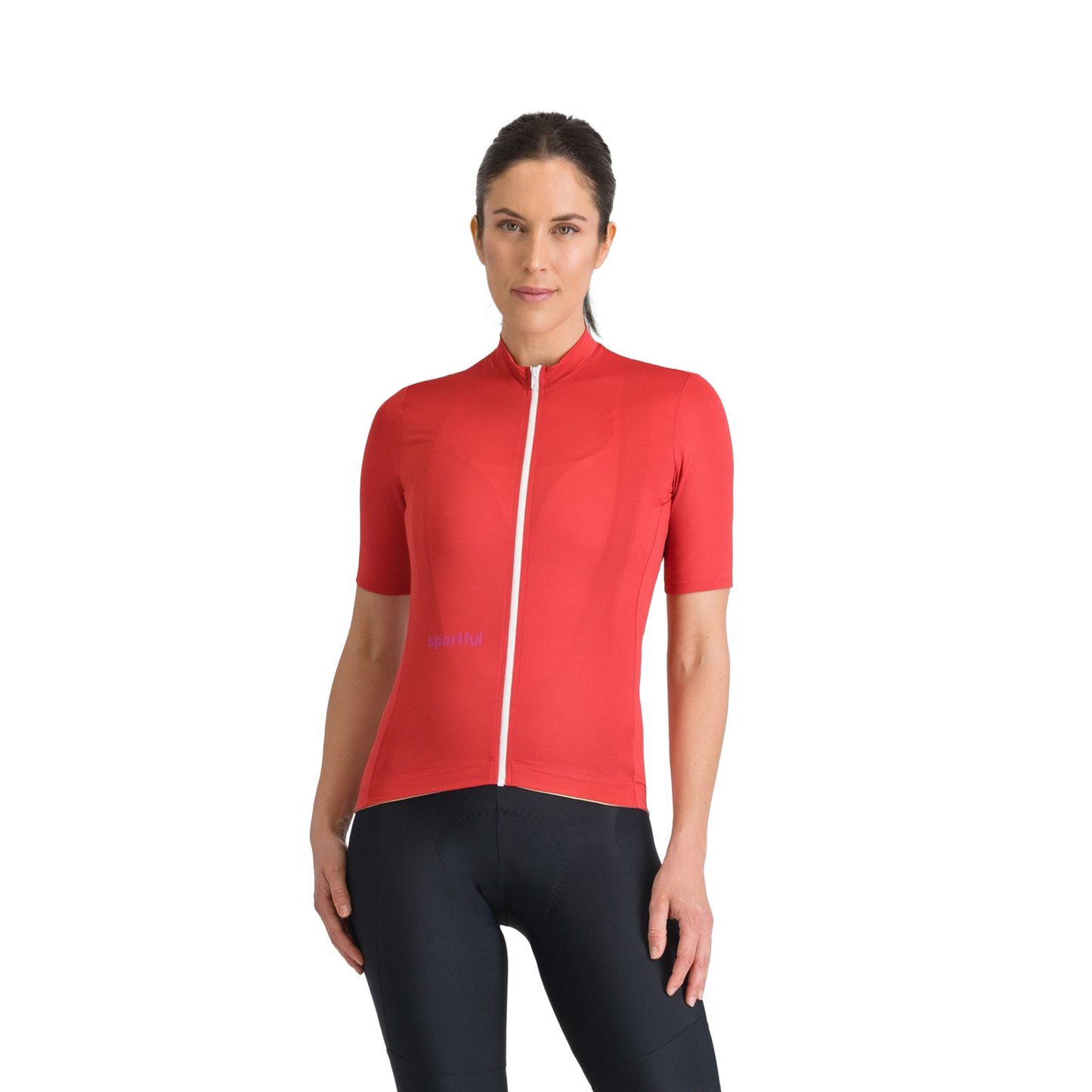 Damska koszulka SPORTFUL CLASSIC z krótkim rękawem czerwona