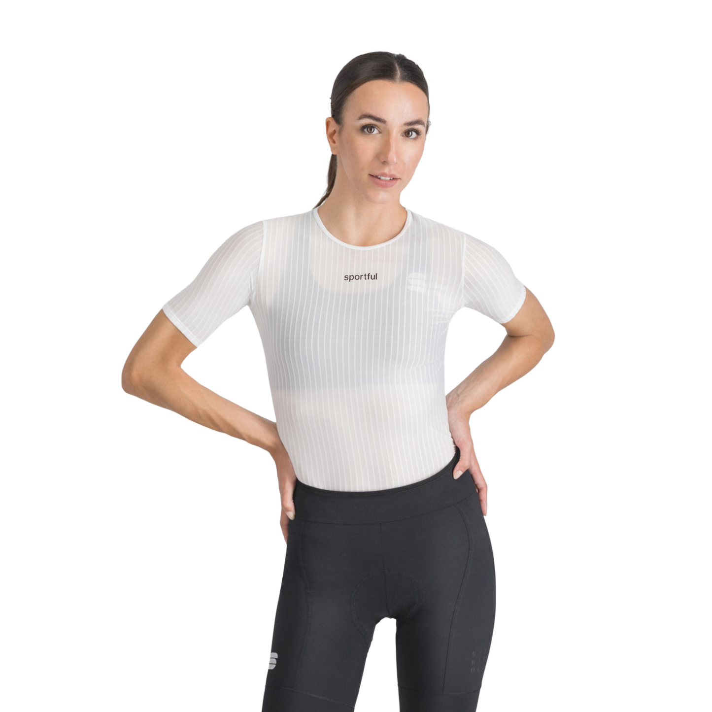 Women's SPORTFUL PRO Short Sleeve Underwear White