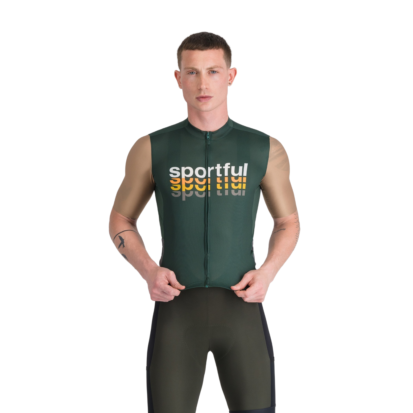 SPORTFUL SUPERGIARA 2 LOGO Koszulka z krótkim rękawem Khaki