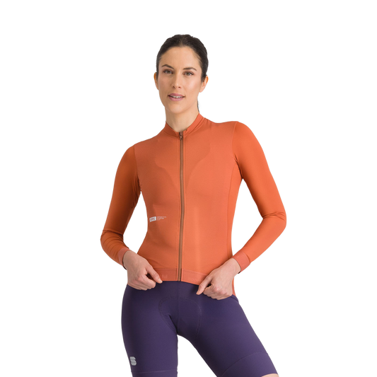 SPORTFUL SRK Koszulka damska z długim rękawem pomarańczowa
