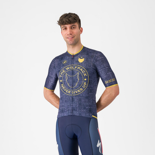 Koszulka z krótkim rękawem CASTELLI WOLFPACK 1000 VICTORY Navy
