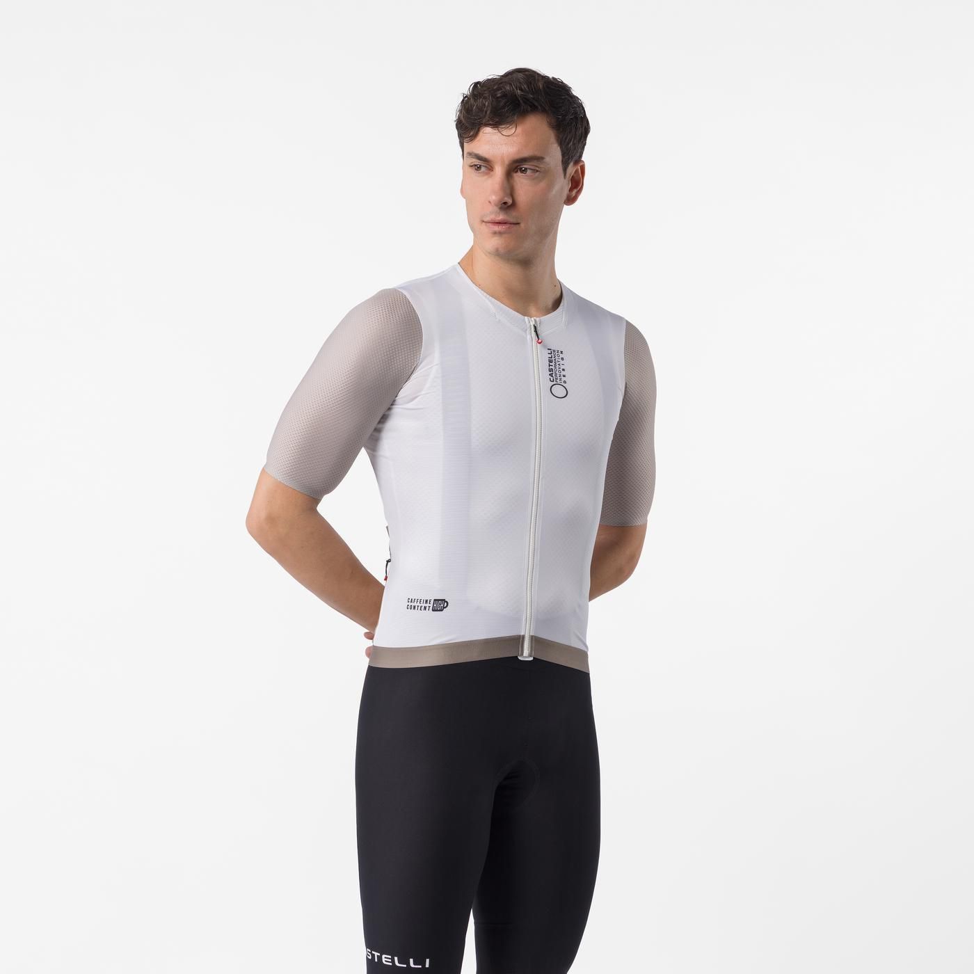 CASTELLI CORRETTO Short Sleeve Ivory/Clay Jersey