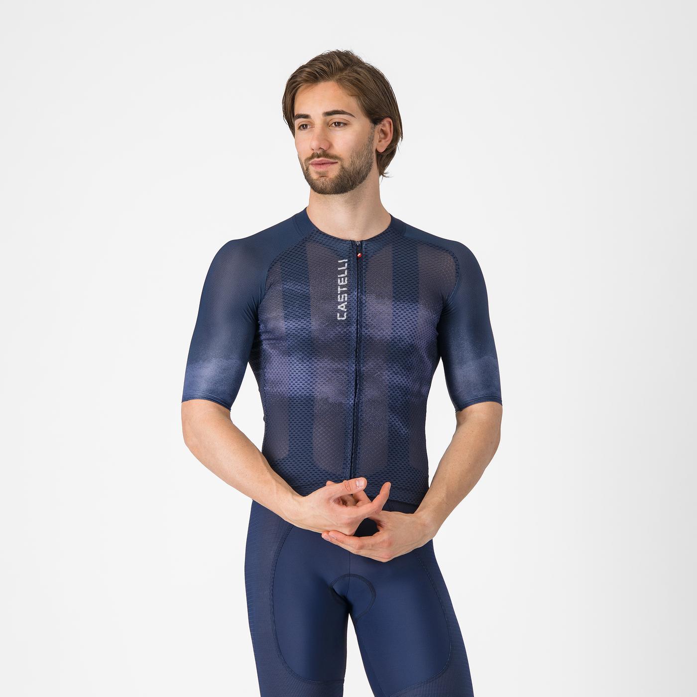 CASTELLI CLIMBER'S A/C Koszulka z krótkim rękawem Blue 2026