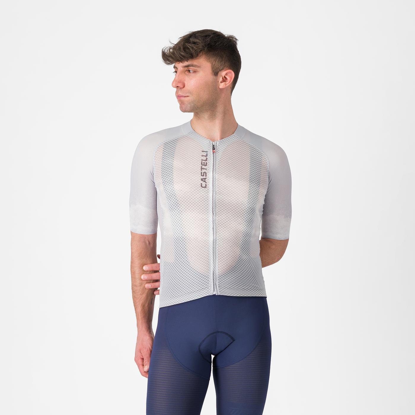 Koszulka z krótkim rękawem CASTELLI CLIMBER'S A/C Grey 2026
