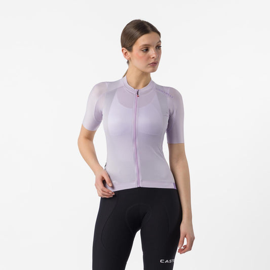 CASTELLI ESPRESSO 2 Women's Short Sleeve Purple Mist Jersey