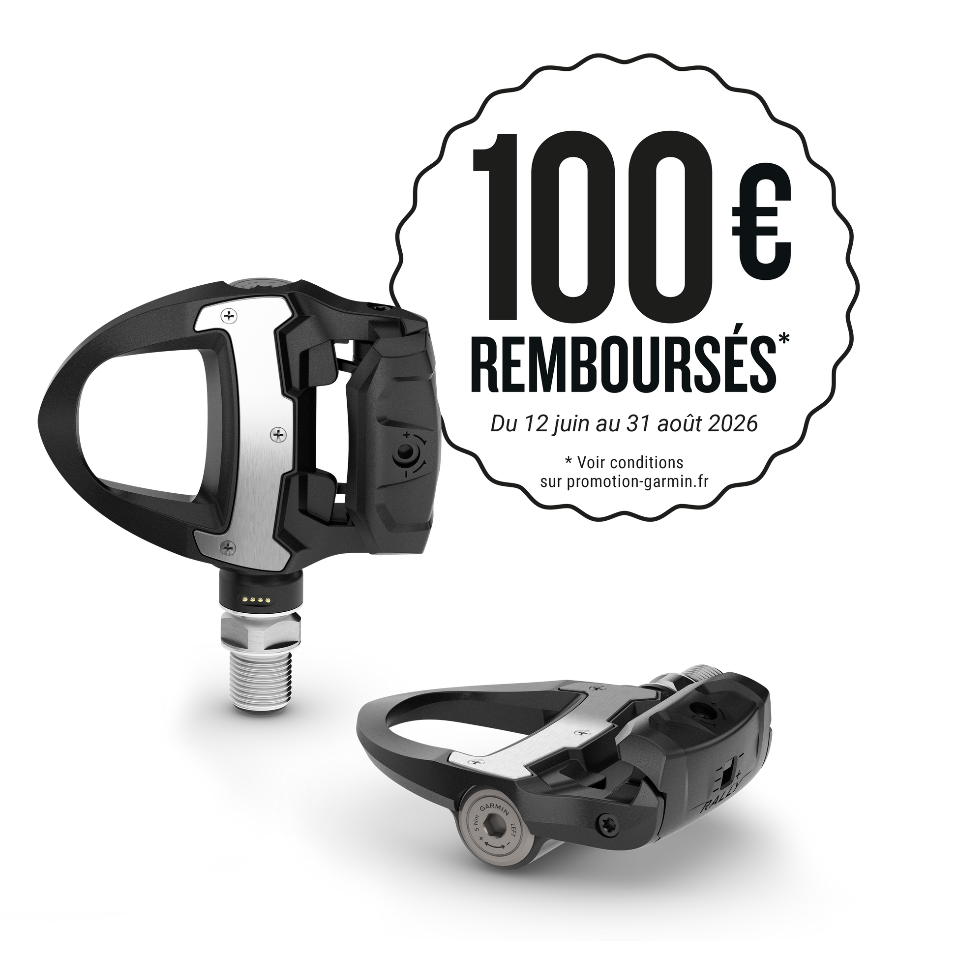 GARMIN RALLY RS 210 Power Meter Pedals – Probikeshop