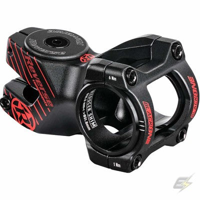 REVERSE COMPONENTS BLACK ONE D-2 Stem Black/Red