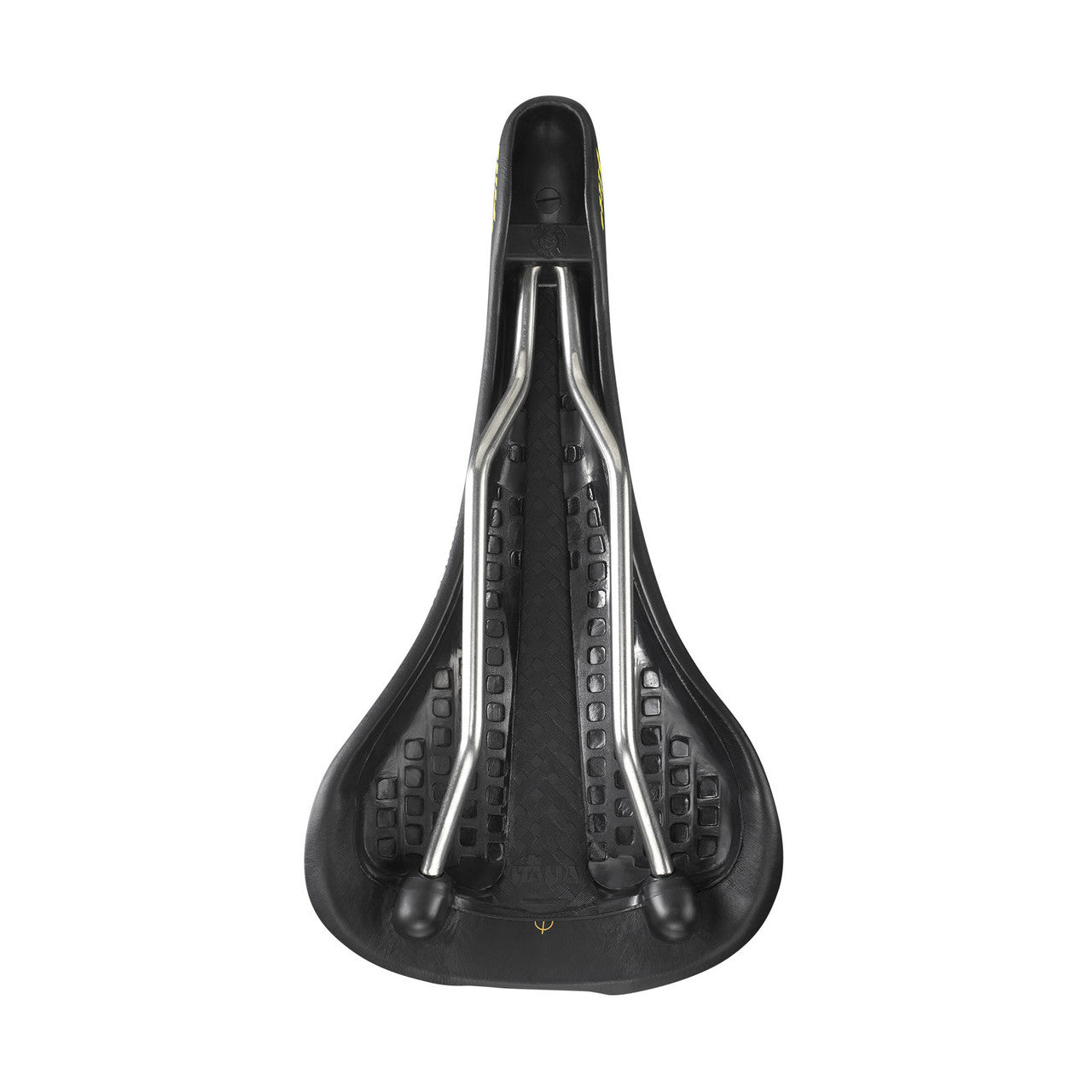 Siodło SELLE ITALIA Flite 1990 L1 146mm Szyny Tytanowe - widok od spodu