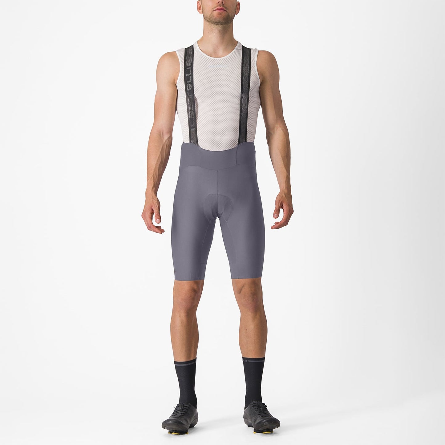 Spodenki CASTELLI ESPRESSO Bib Short Smoke Grey