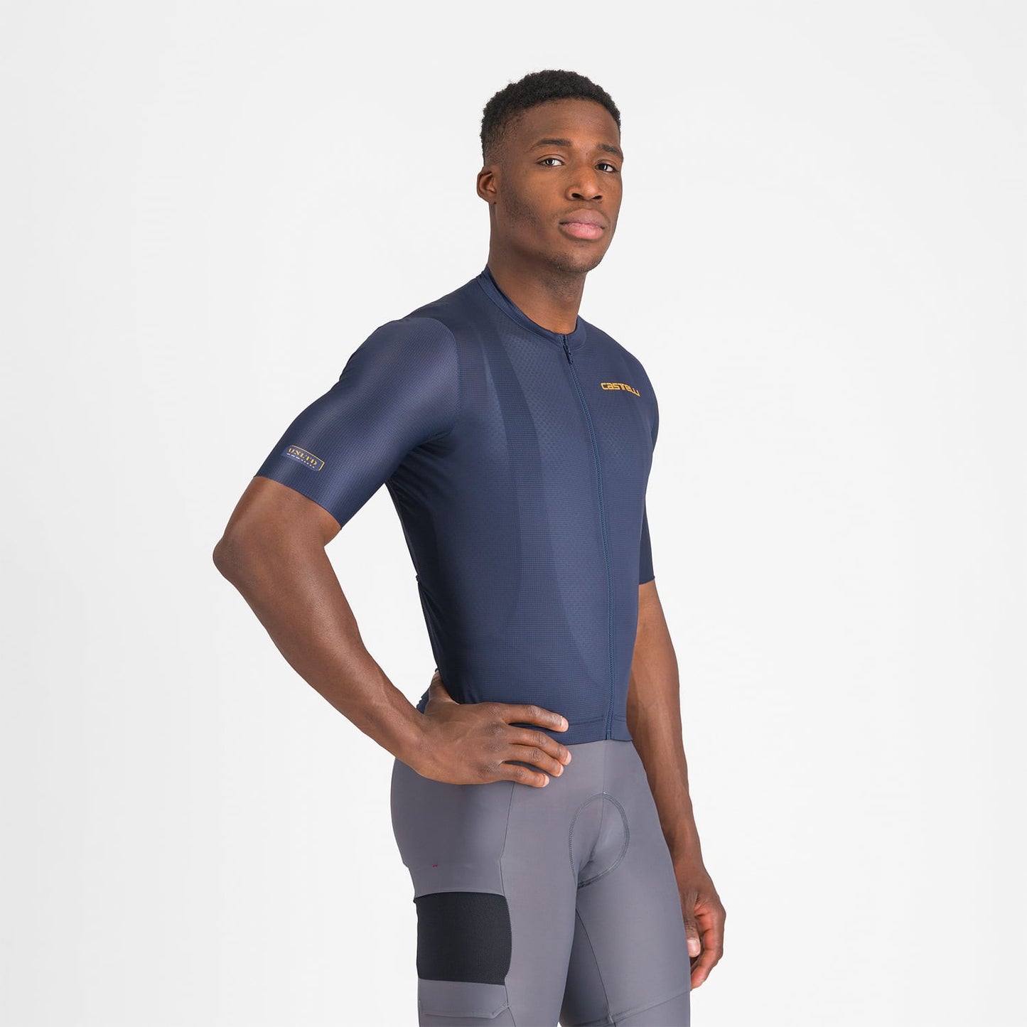 Koszulka z krótkim rękawem CASTELLI UNLIMITED ENTRATA 3 Navy