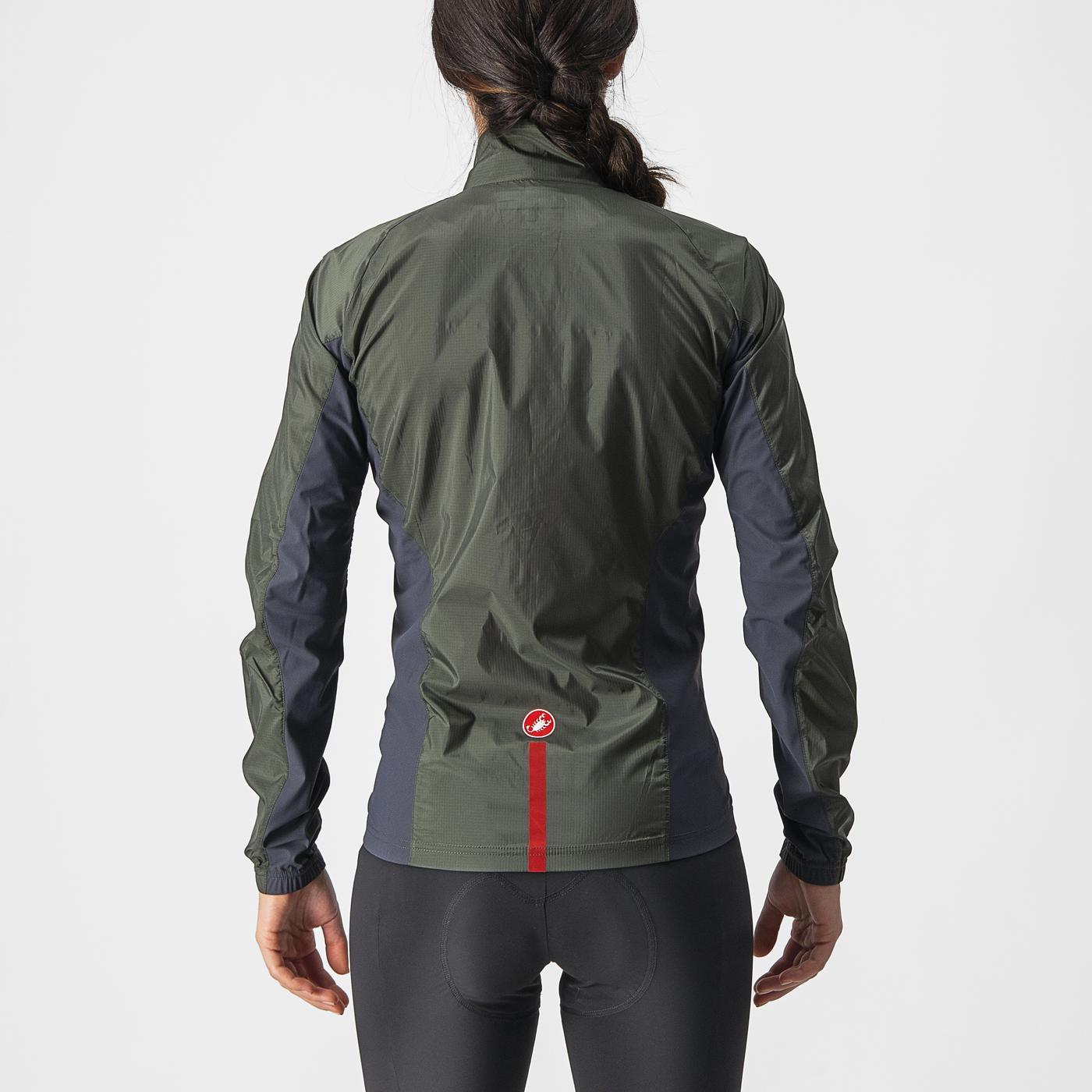 CASTELLI SQUADRA STRETCH Kurtka damska Khaki