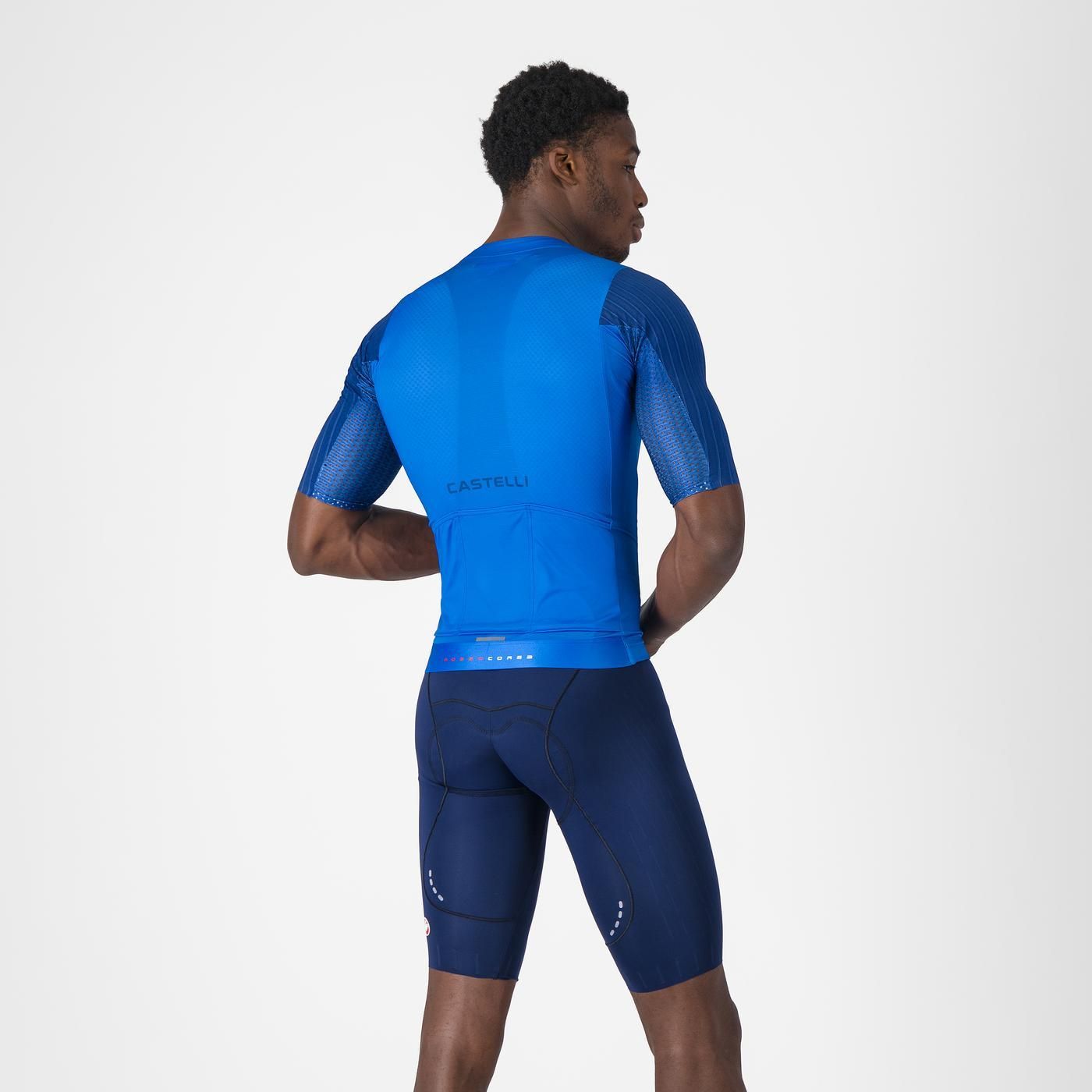 Koszulka CASTELLI FREE AERO RACE S Navy Bib Tight