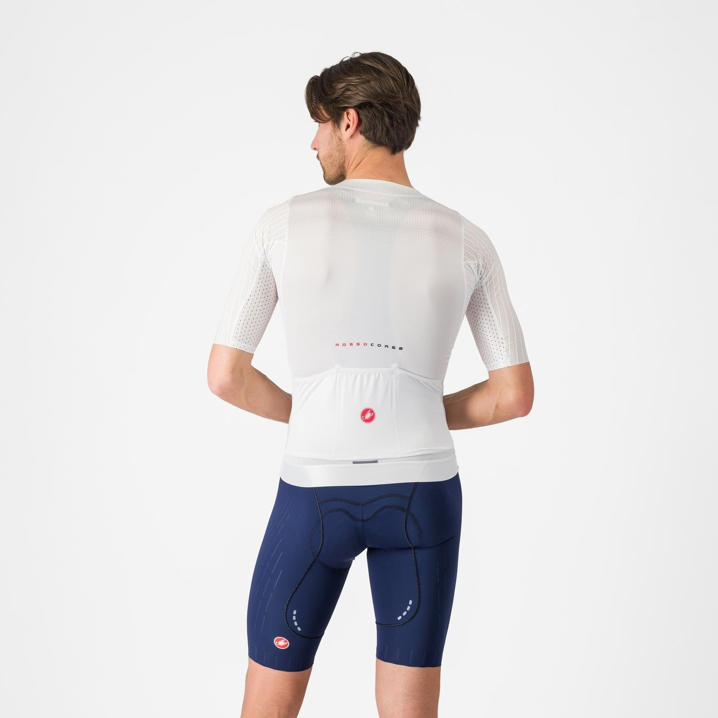Koszulka CASTELLI FREE AERO RACE S Navy Bib Tight