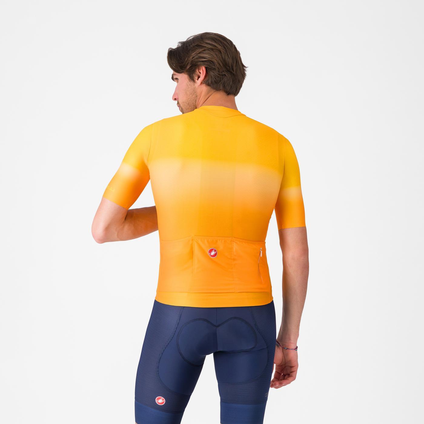 castelli UPF JERSEY 半袖 S CASTELLI UPF Short Sleeve Jersey Orange – Probikeshop