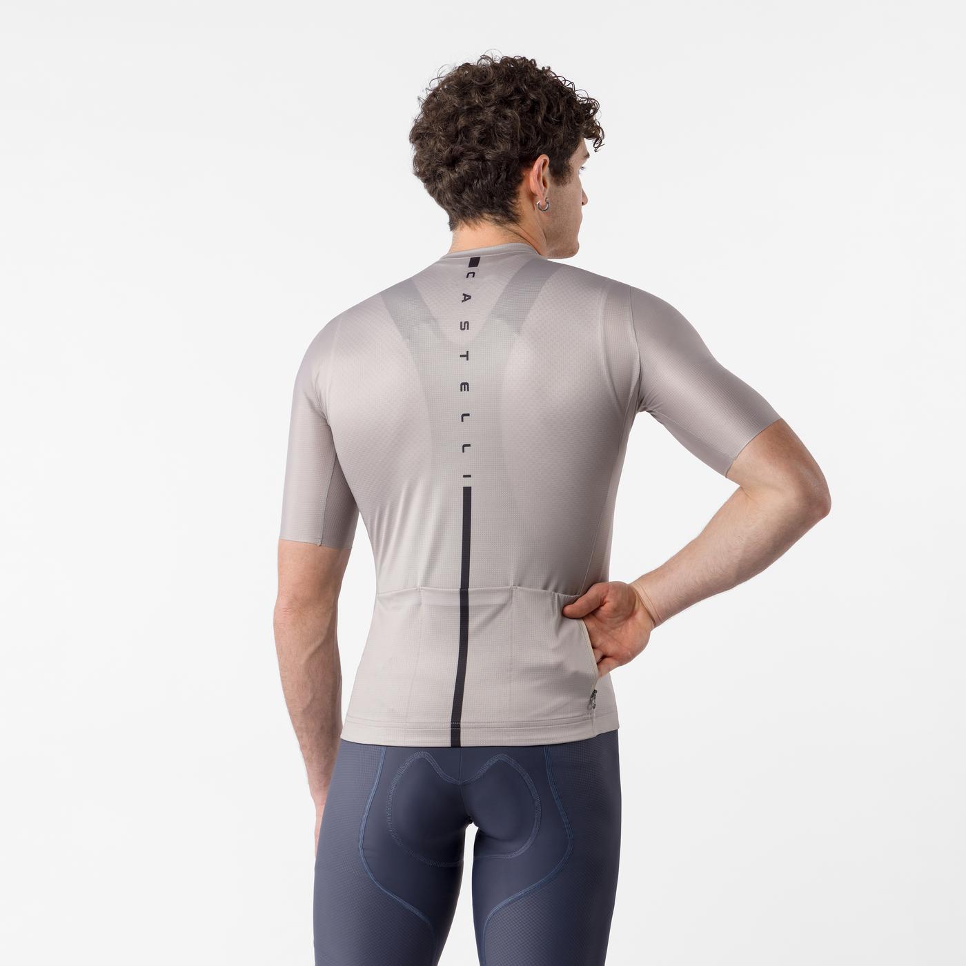 CASTELLI DRITTONE LOGO Short Sleeve Clay Jersey