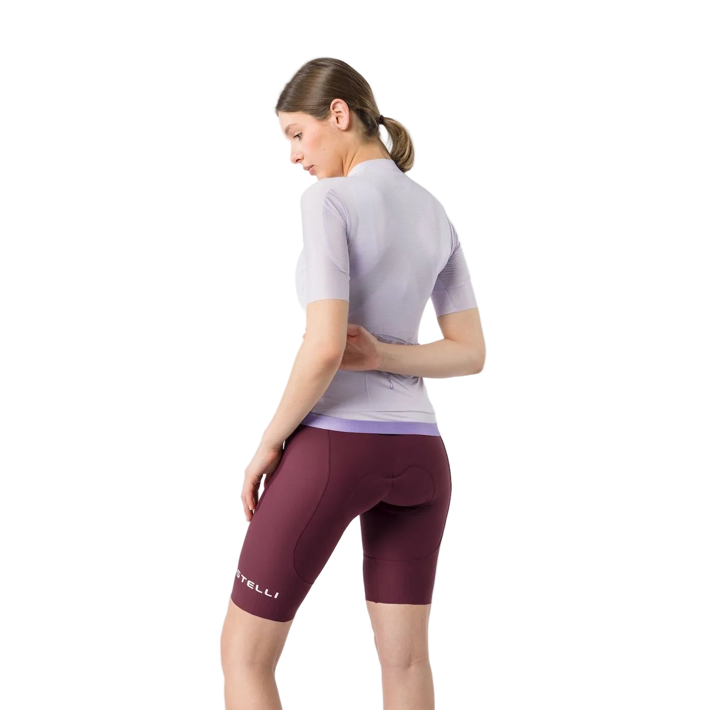 CASTELLI ESPRESSO 2 W DT Women's Bordeaux Bibshorts