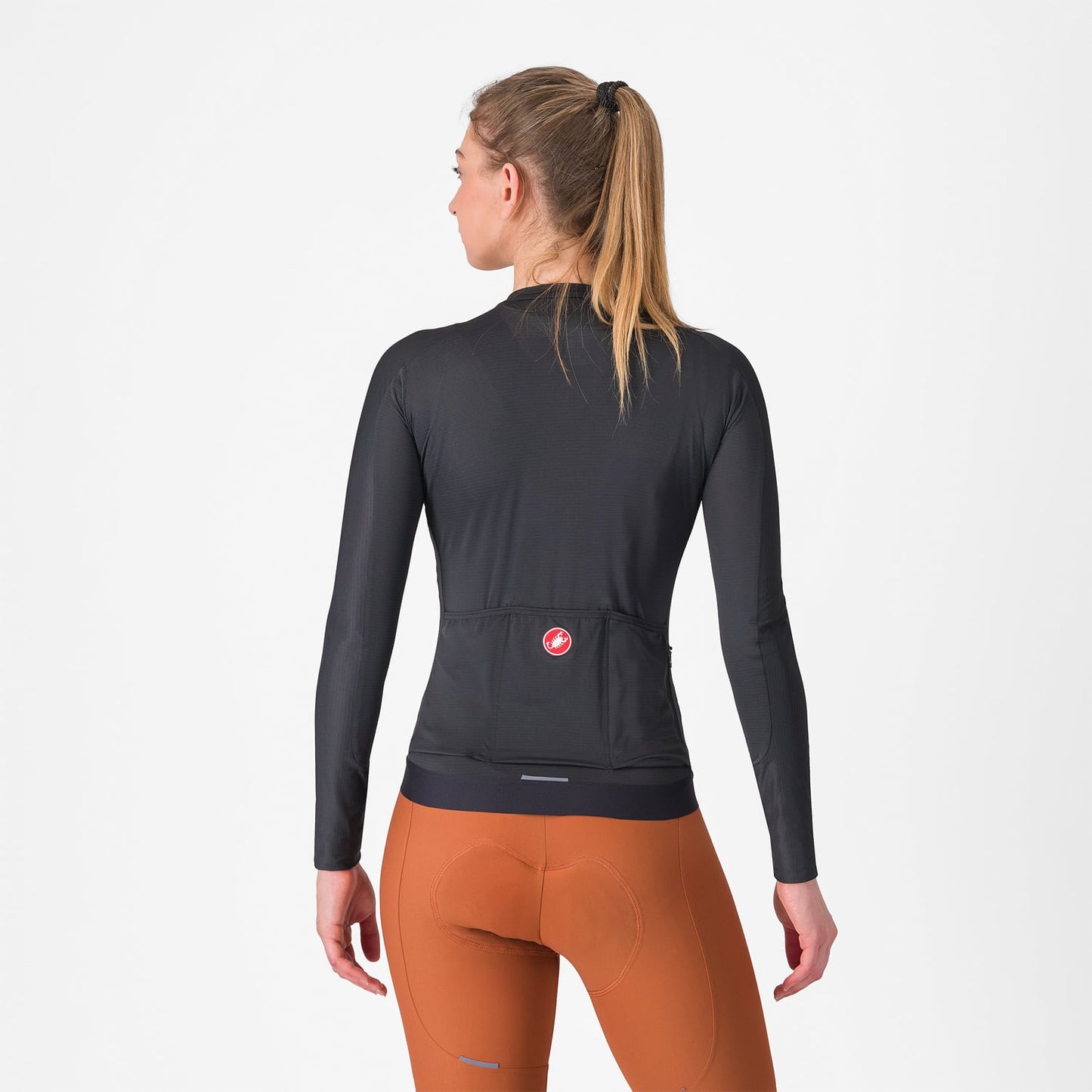 CASTELLI ESPRESSO Women's Long Sleeve Jersey Black