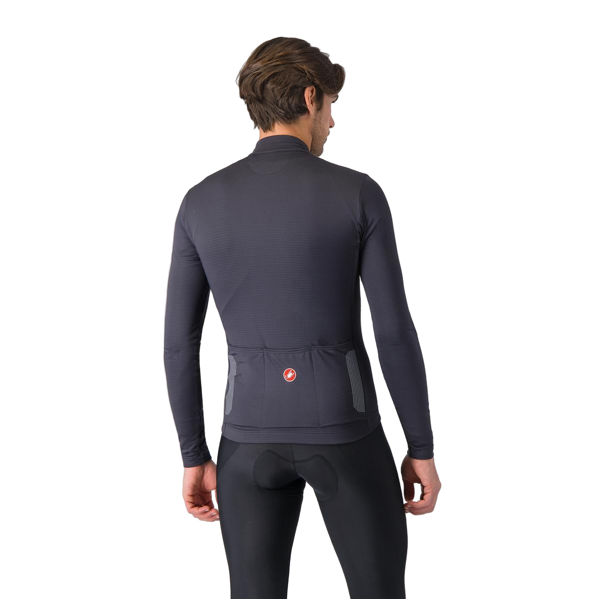 CASTELLI PURO 4 Jersey z długim rękawem szary