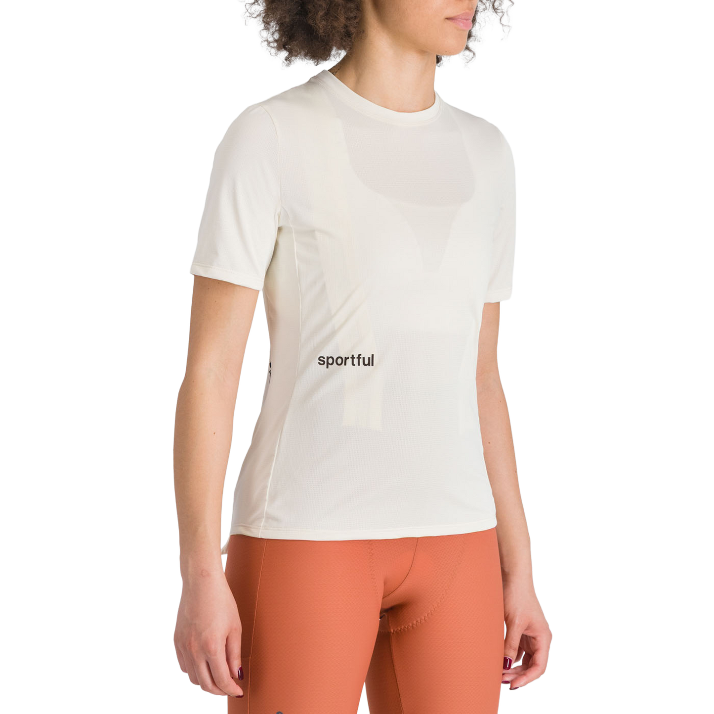 SPORTFUL SUPERGIARA TEE damska koszulka z krótkim rękawem kremowa
