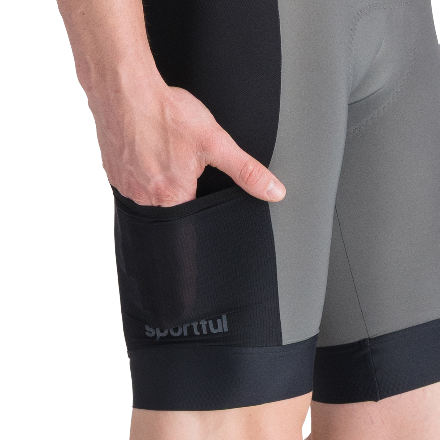 Spodenki SPORTFUL SUPERGIARA 2 szare/czarne