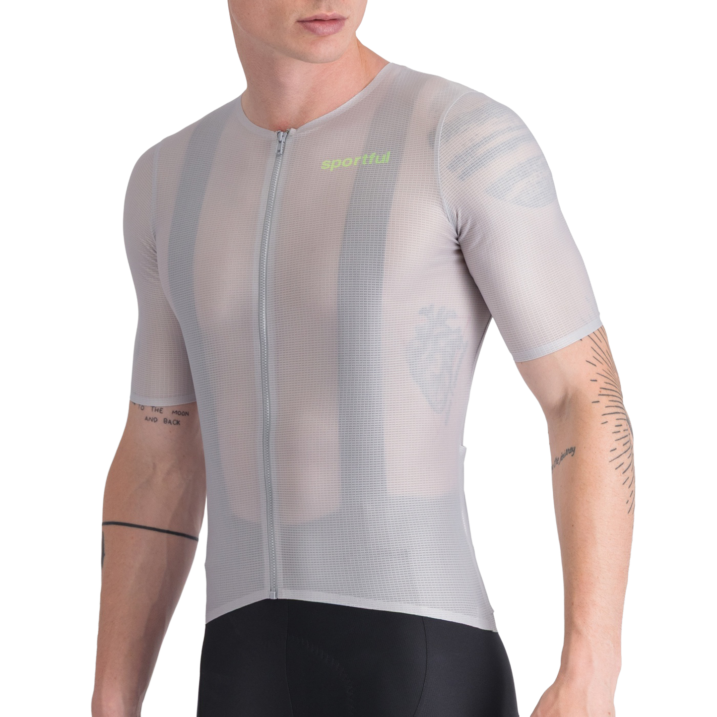 SPORTFUL LIGHT 2 Koszulka z krótkim rękawem szara