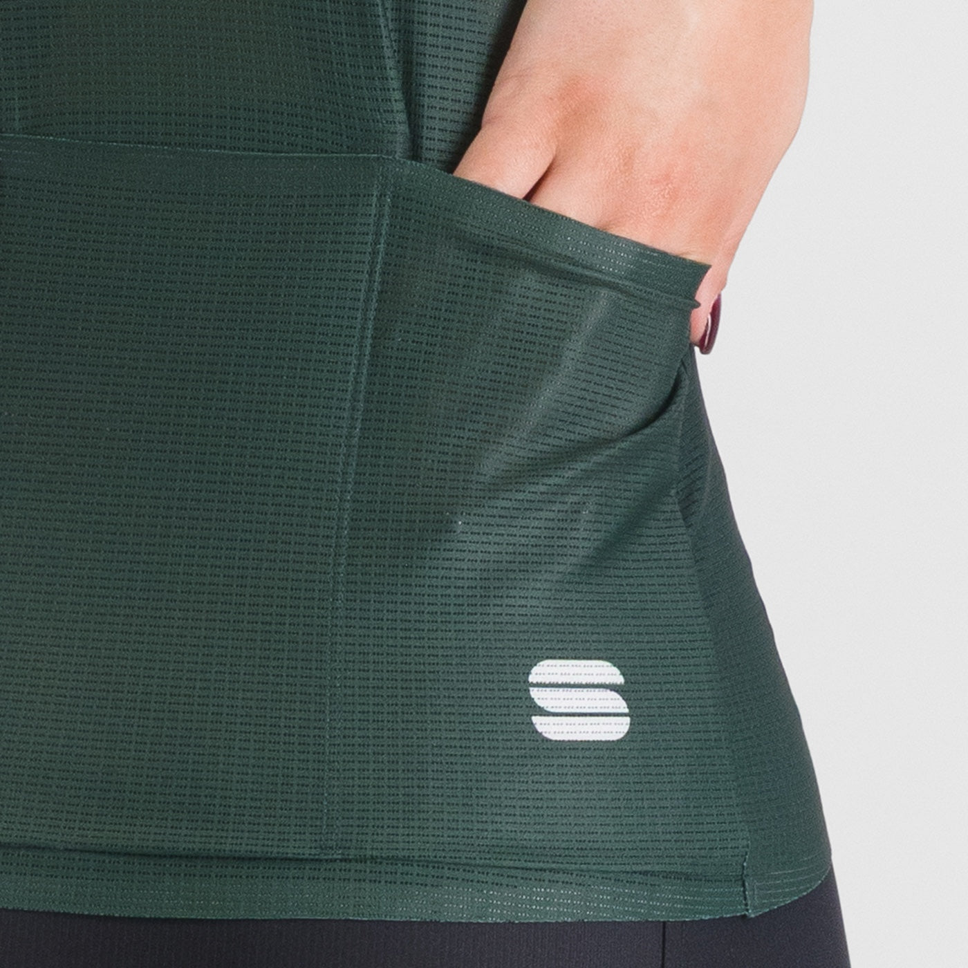 Damska koszulka SPORTFUL LIGHT 2 z krótkim rękawem w kolorze khaki