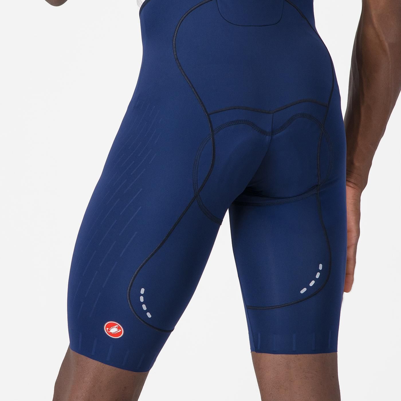 Koszulka CASTELLI FREE AERO RACE S Navy Bib Tight
