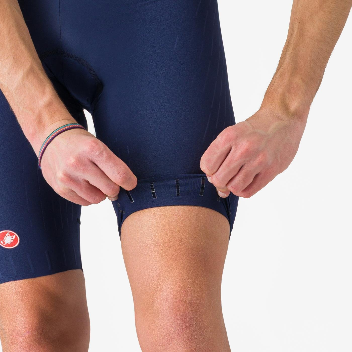 Koszulka CASTELLI FREE AERO RACE S Navy Bib Tight