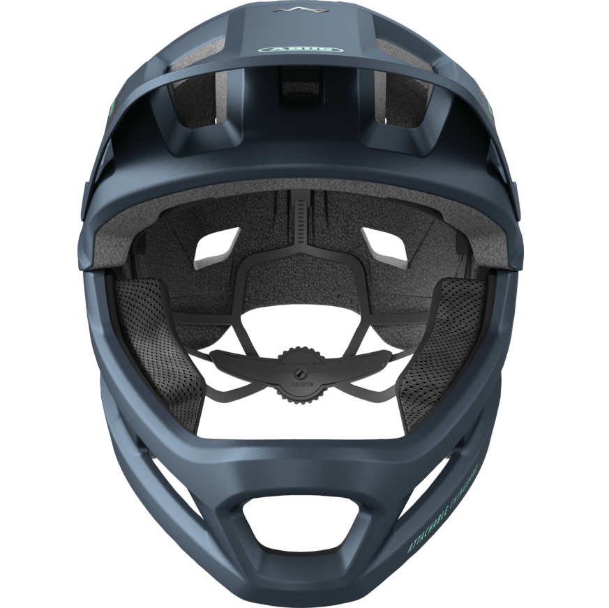 Kask MTB ABUS YOUDROP FF Junior Midnight Niebieski