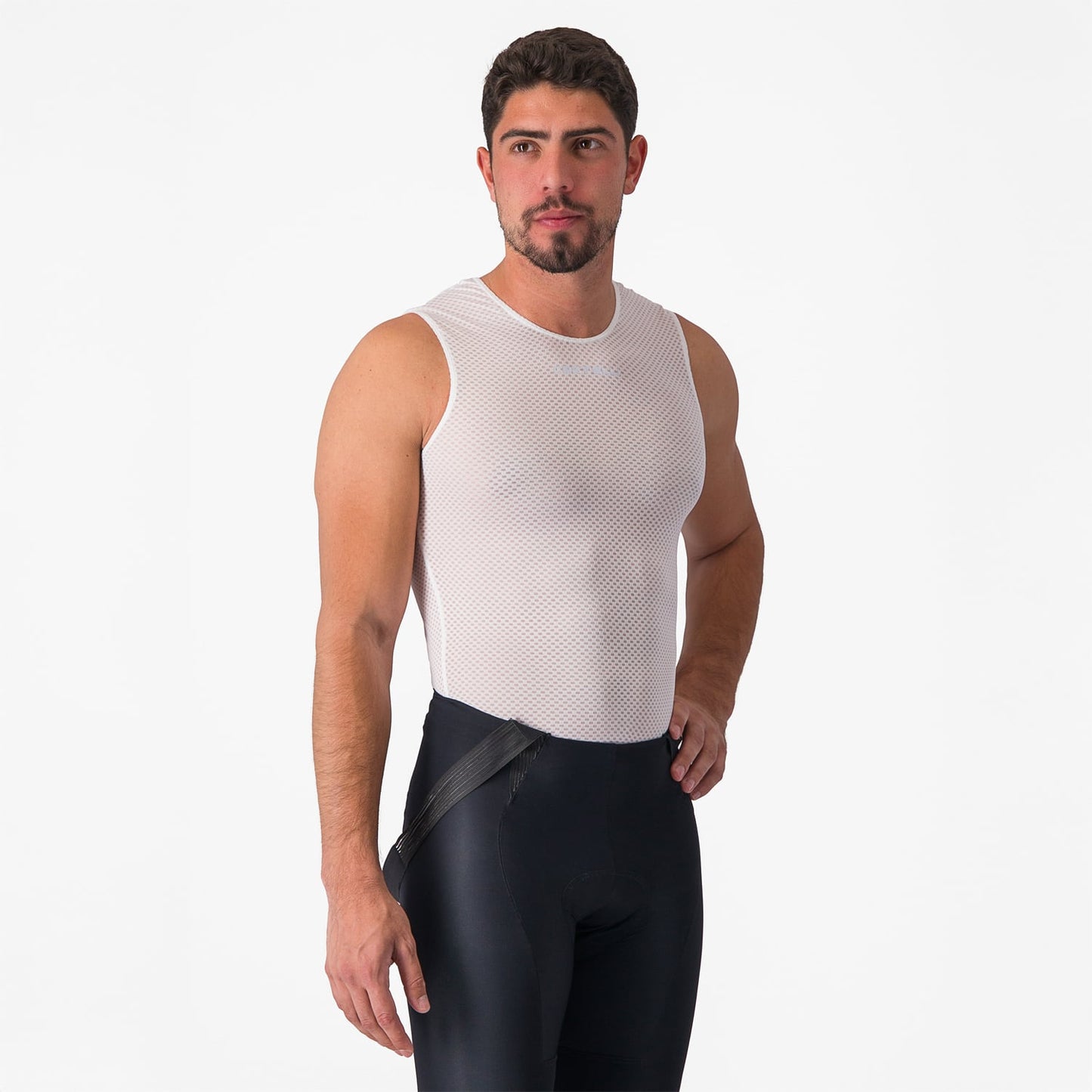 CASTELLI PRO MESH 2.0 Bielizna bez rękawów biały
