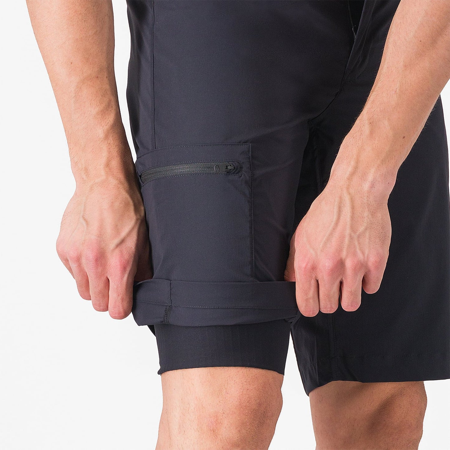 CASTELLI UNLIMITED ADVENTURE BAGGY Szorty czarny