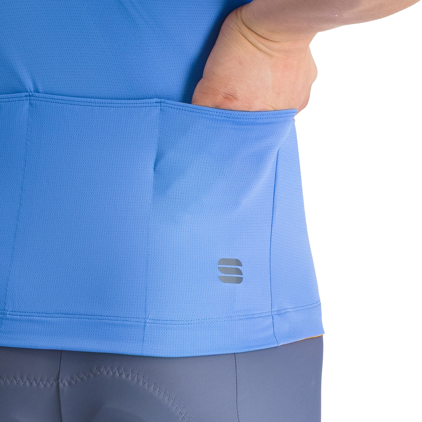 SPORTFUL CLASSIC JERSEY Koszulka z krótkim rękawem niebieska
