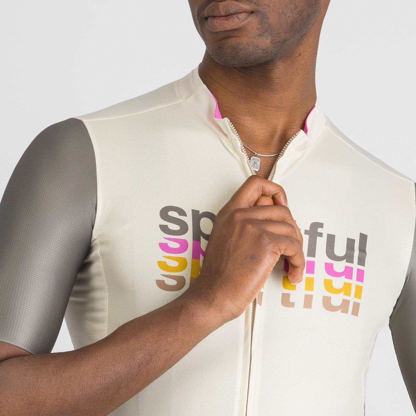 SPORTFUL SUPERGIARA 2 LOGO Koszulka z krótkim rękawem kremowa