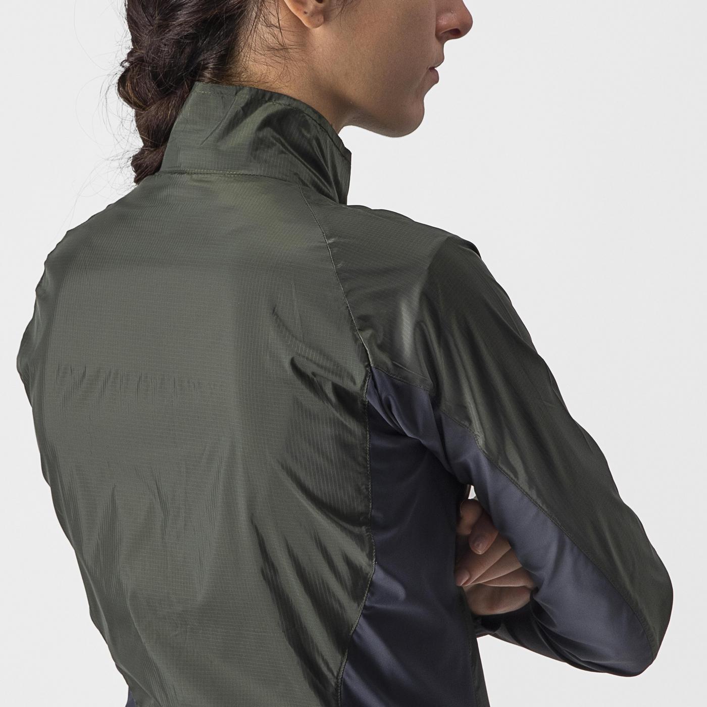CASTELLI SQUADRA STRETCH Kurtka damska Khaki