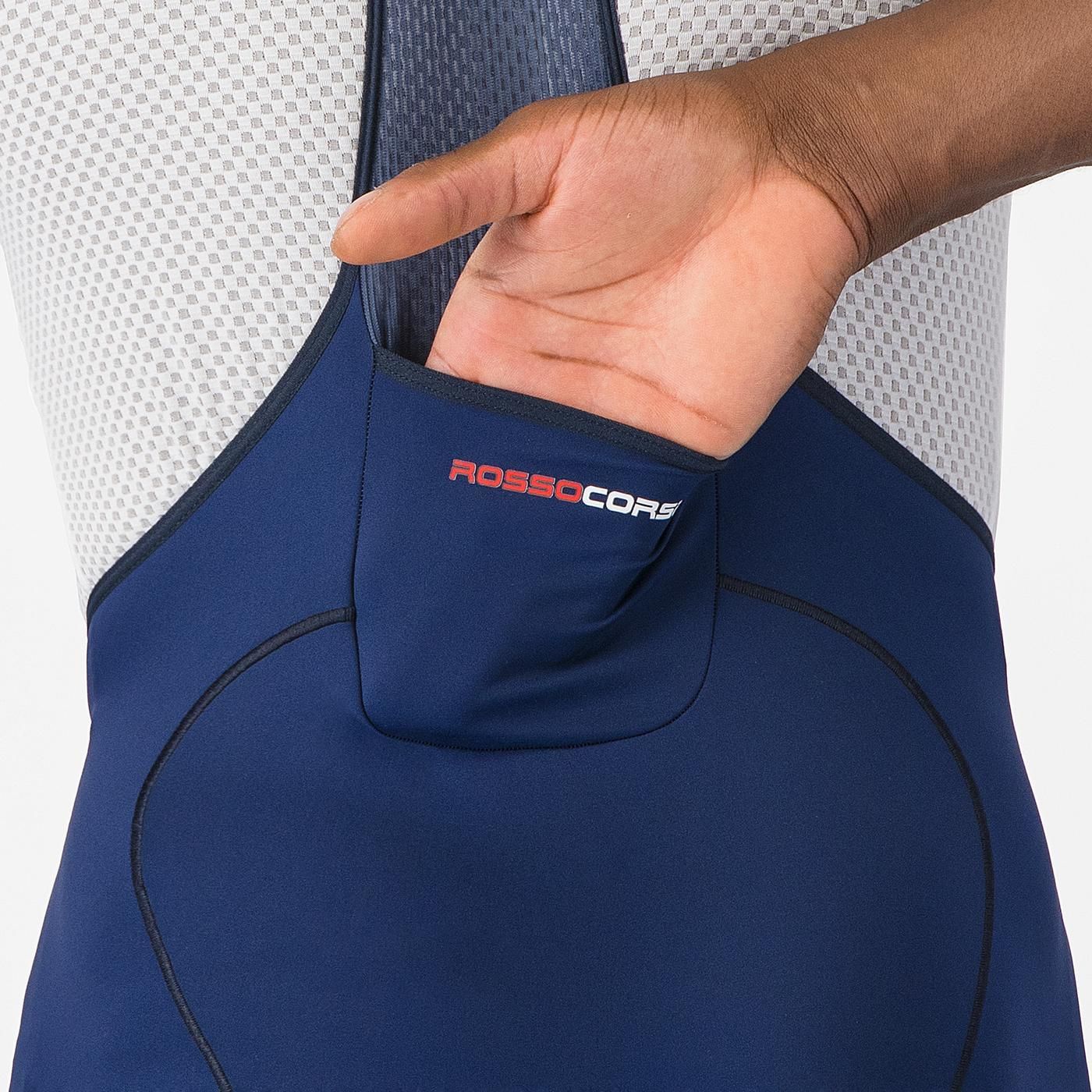 Koszulka CASTELLI FREE AERO RACE S Navy Bib Tight