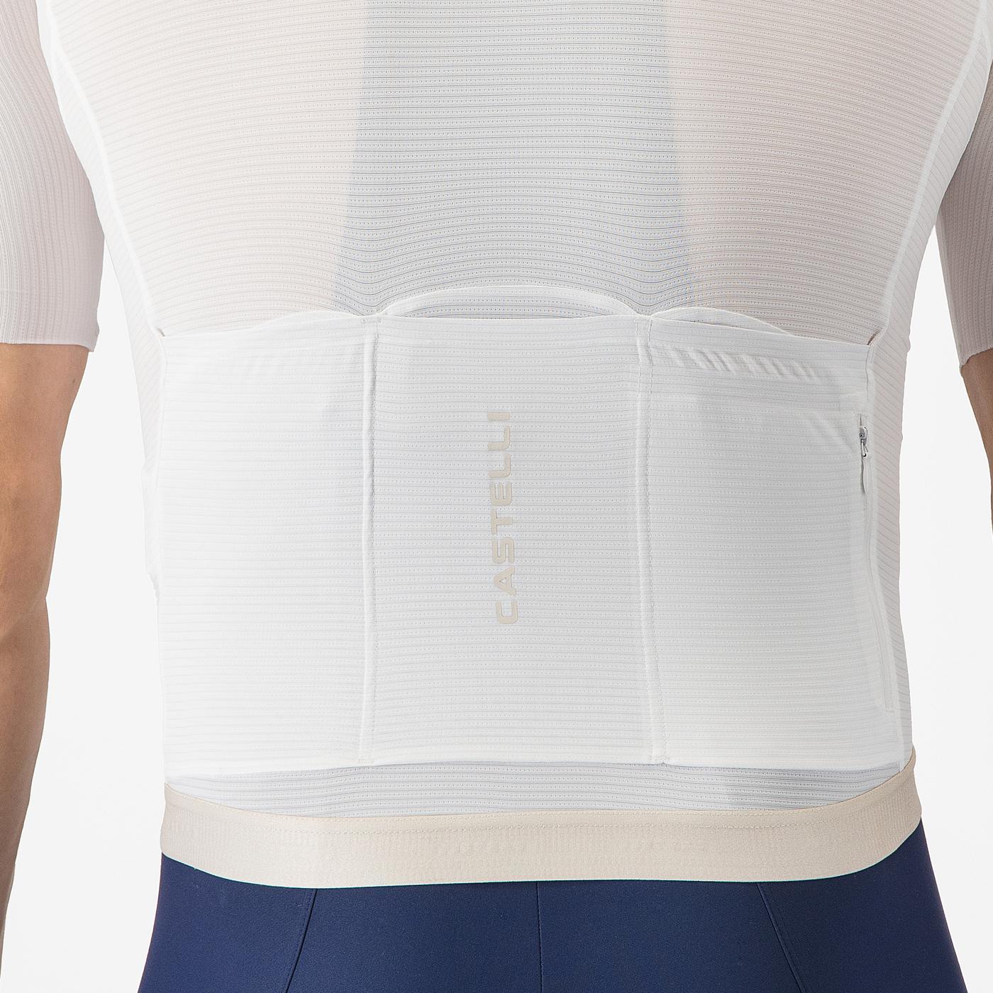 CASTELLI ESPRESSO 2 Short Sleeve Ivory Jersey