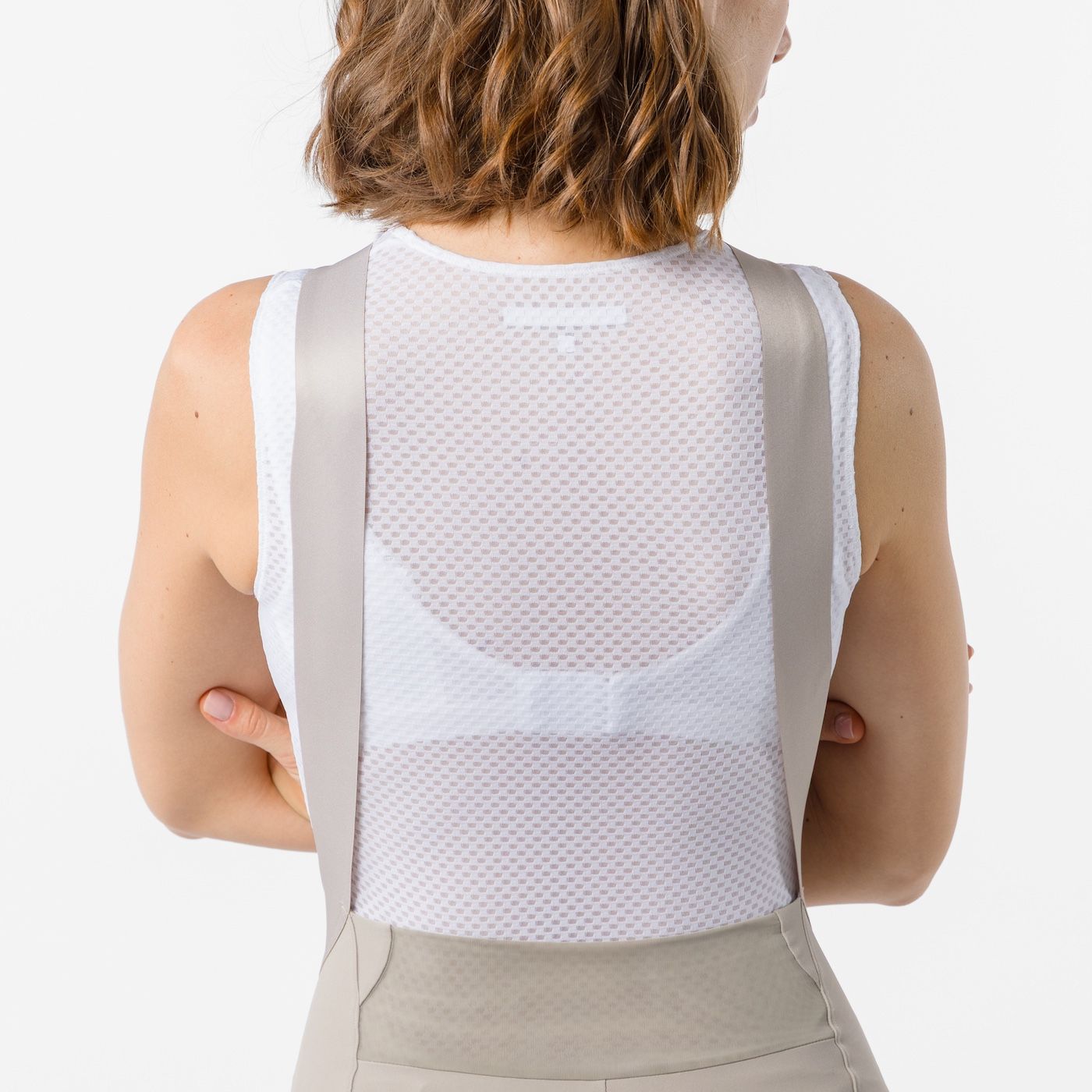 CASTELLI ESPRESSO 2 W DT Women's Clay Grey Bib Tight