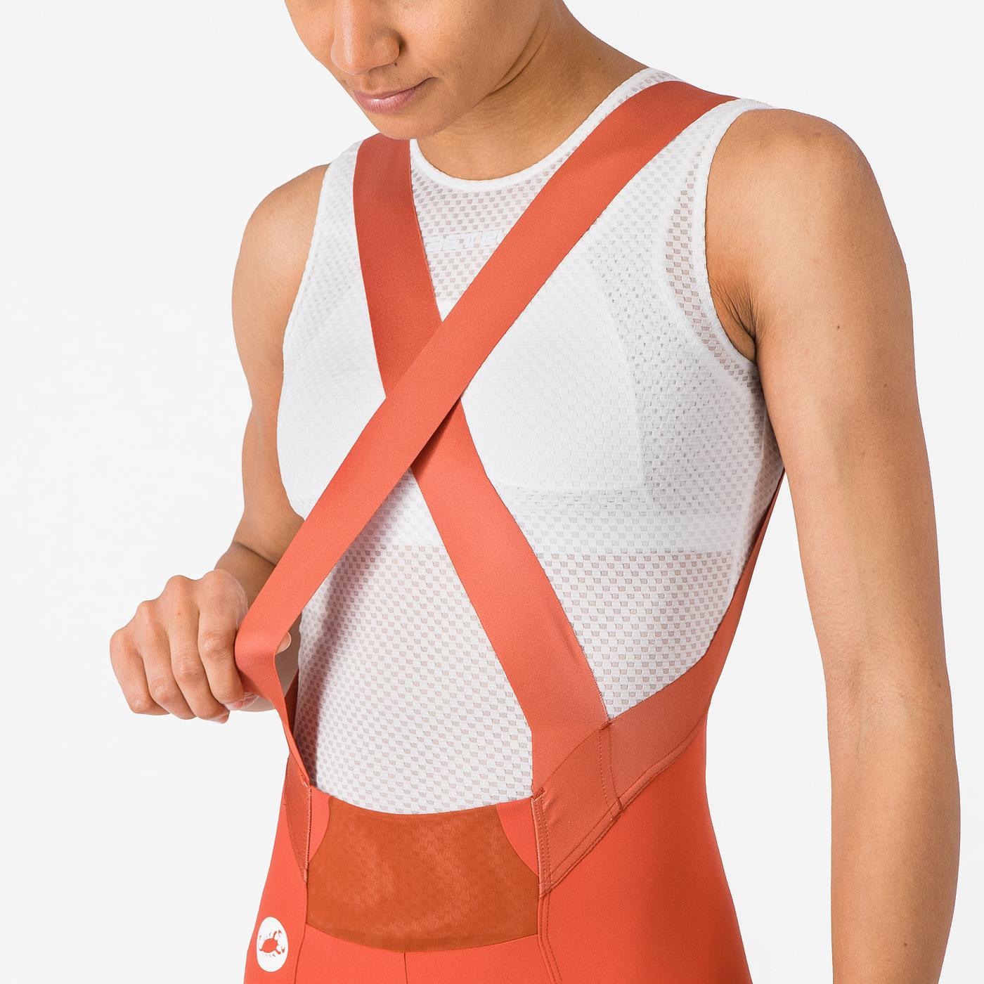 CASTELLI ESPRESSO 2 W DT Paprika Bib Short
