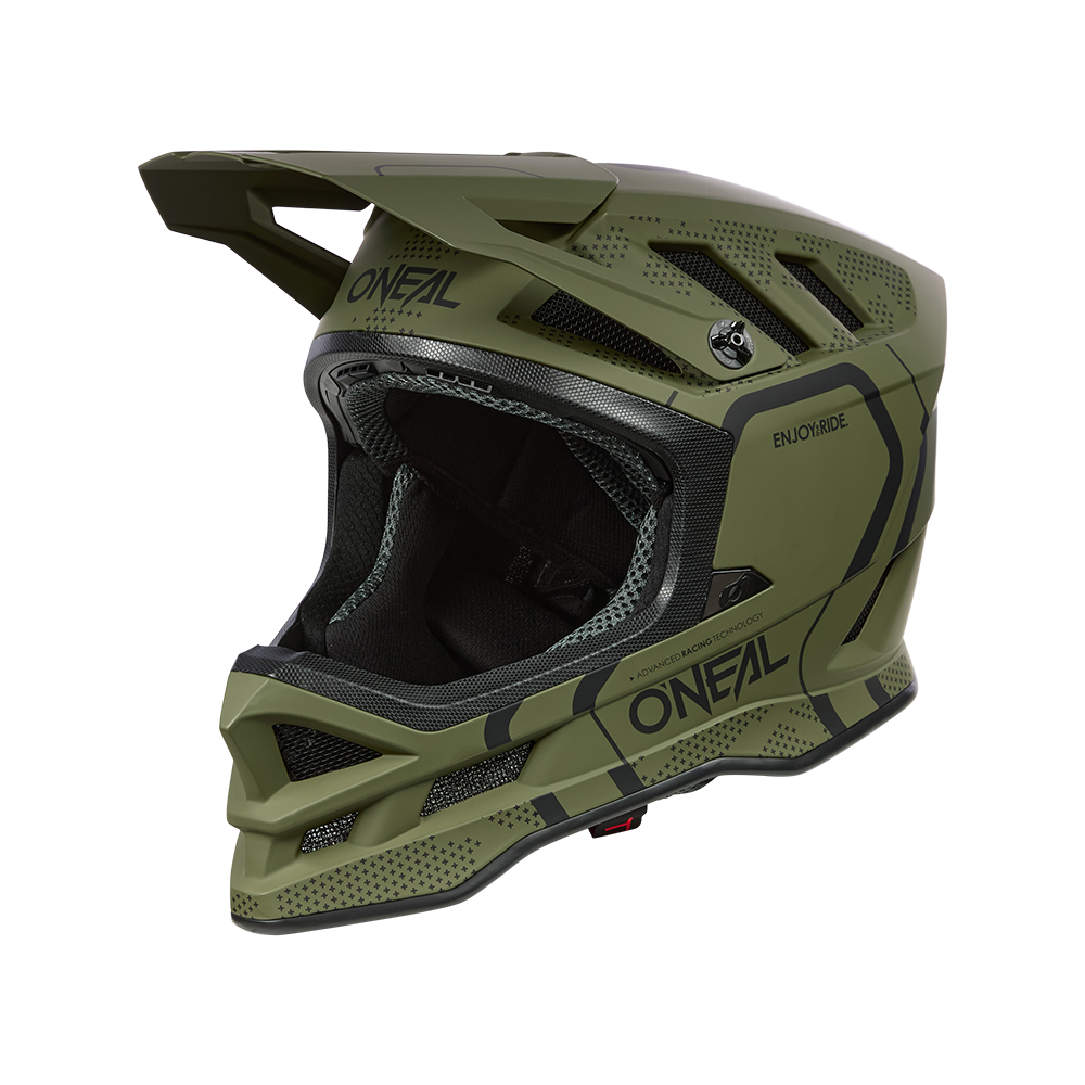 Kask MTB O'NEAL BLADE POLYACRYLITE STRIKE zielony/czarny