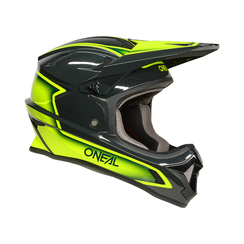 Kask MTB O'NEAL SONUS SLICK szary/żółty