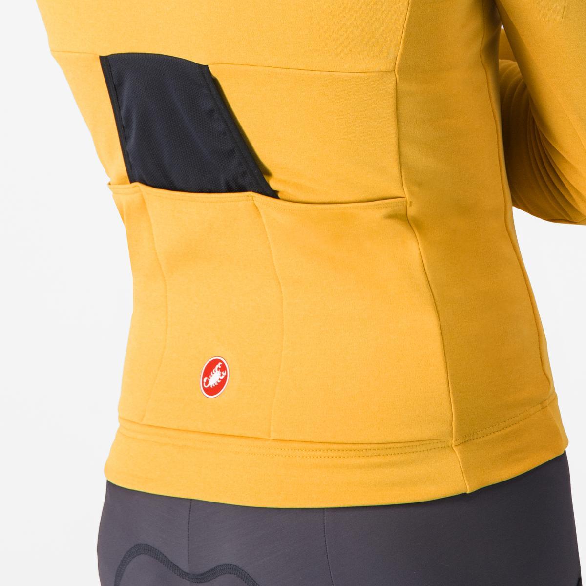 Koszulka z długim rękawem CASTELLI UNLIMITED TRAIL 2 żółty/szary