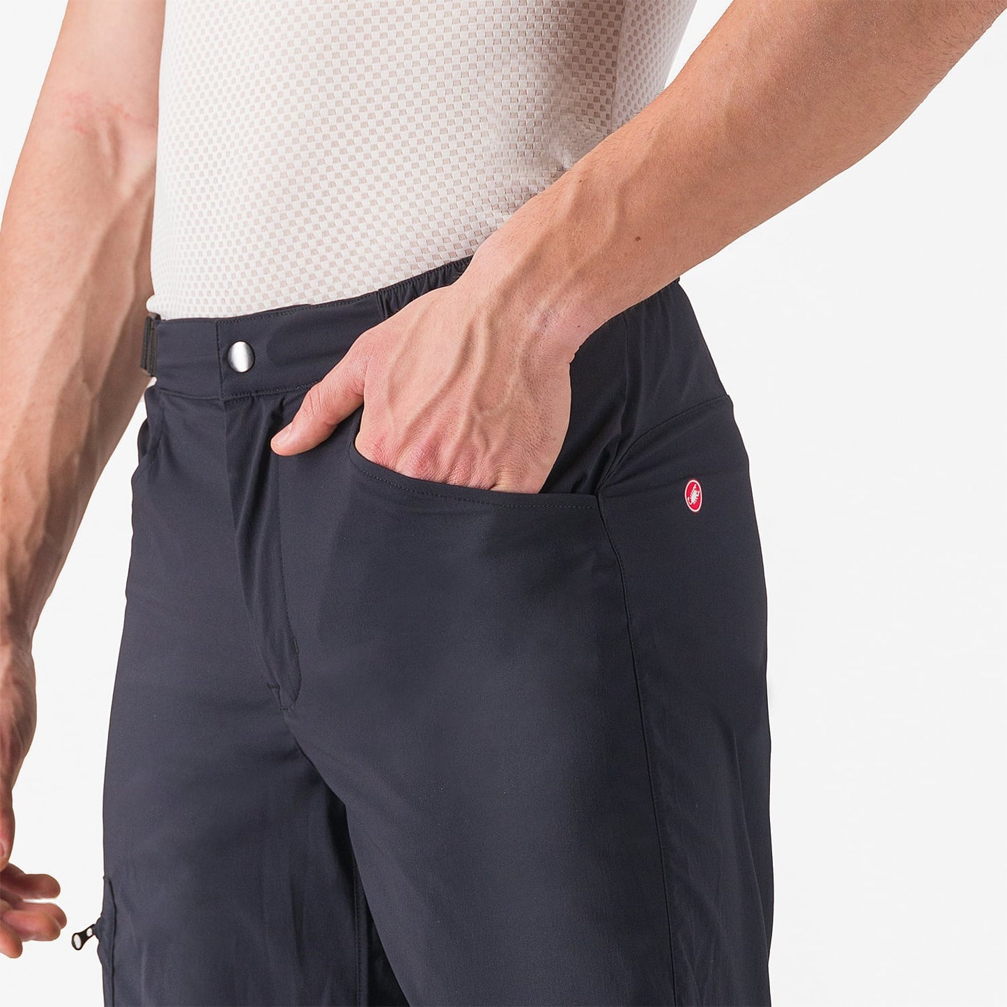 CASTELLI UNLIMITED ADVENTURE BAGGY Szorty czarny