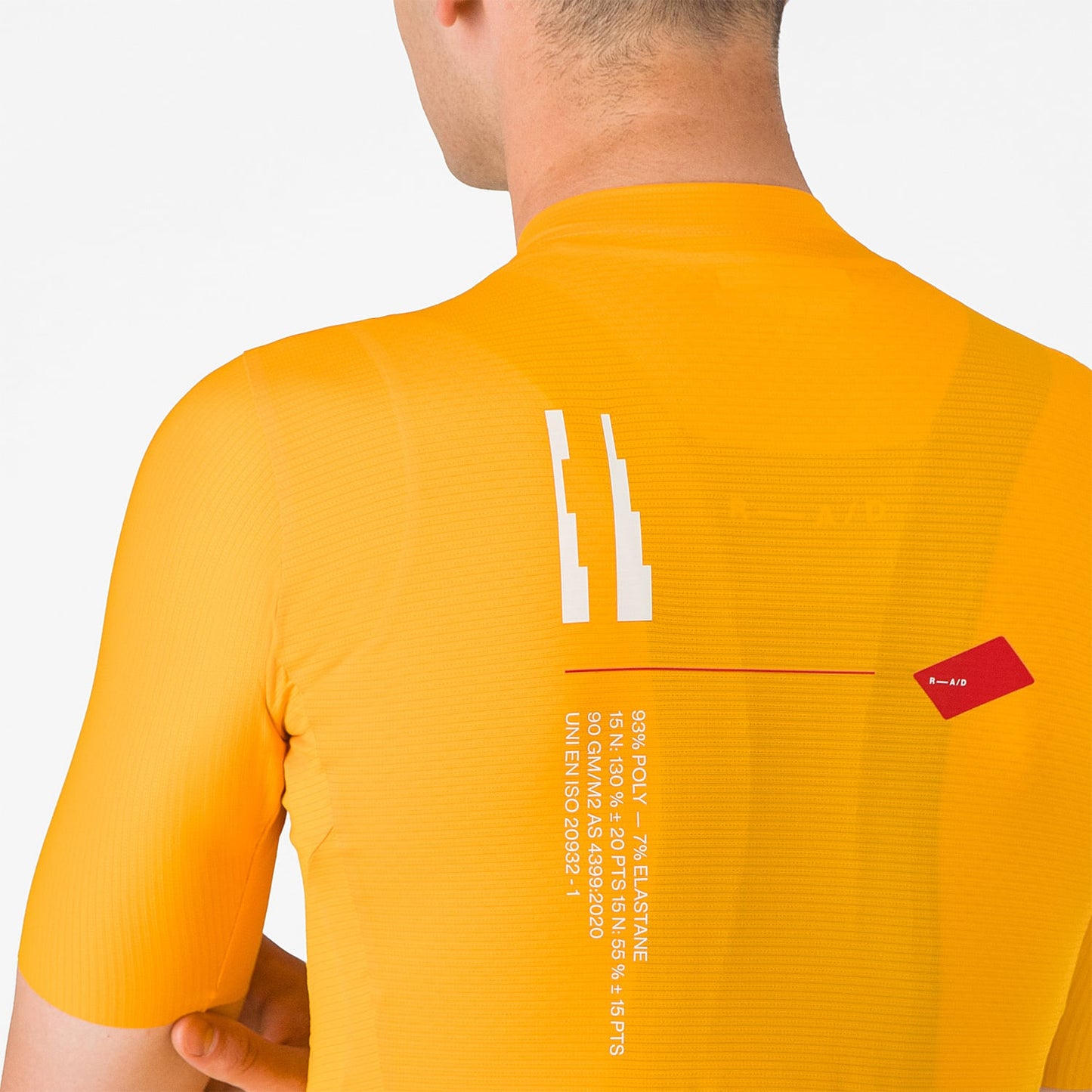 CASTELLI ESPRESSO R--A/D Short Sleeve Jersey Orange