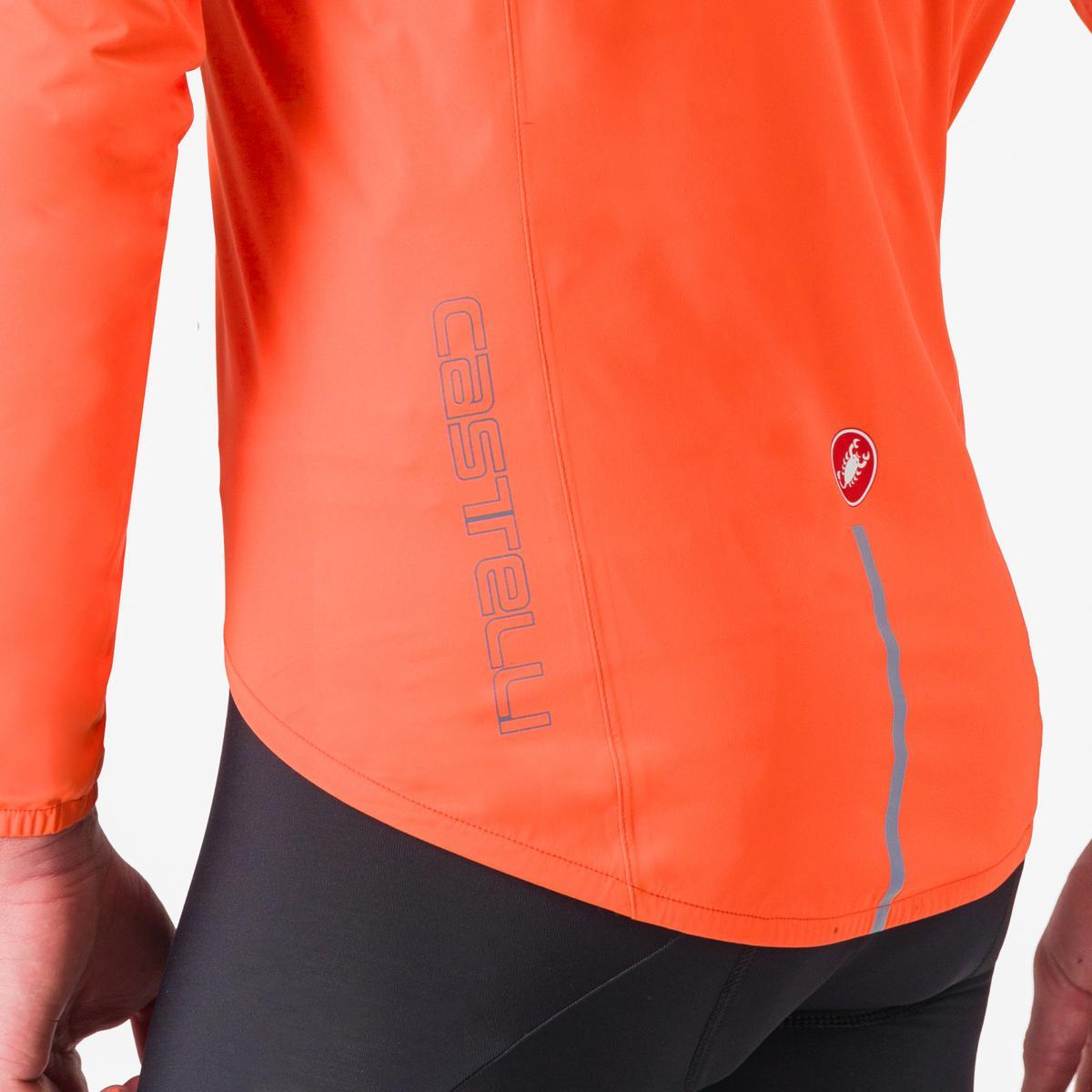 CASTELLI EMERGENCY 3 RAIN Jacket Orange