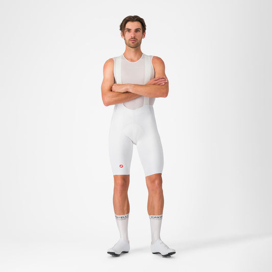 CASTELLI FREE AERO RACE Bib Tight S biały