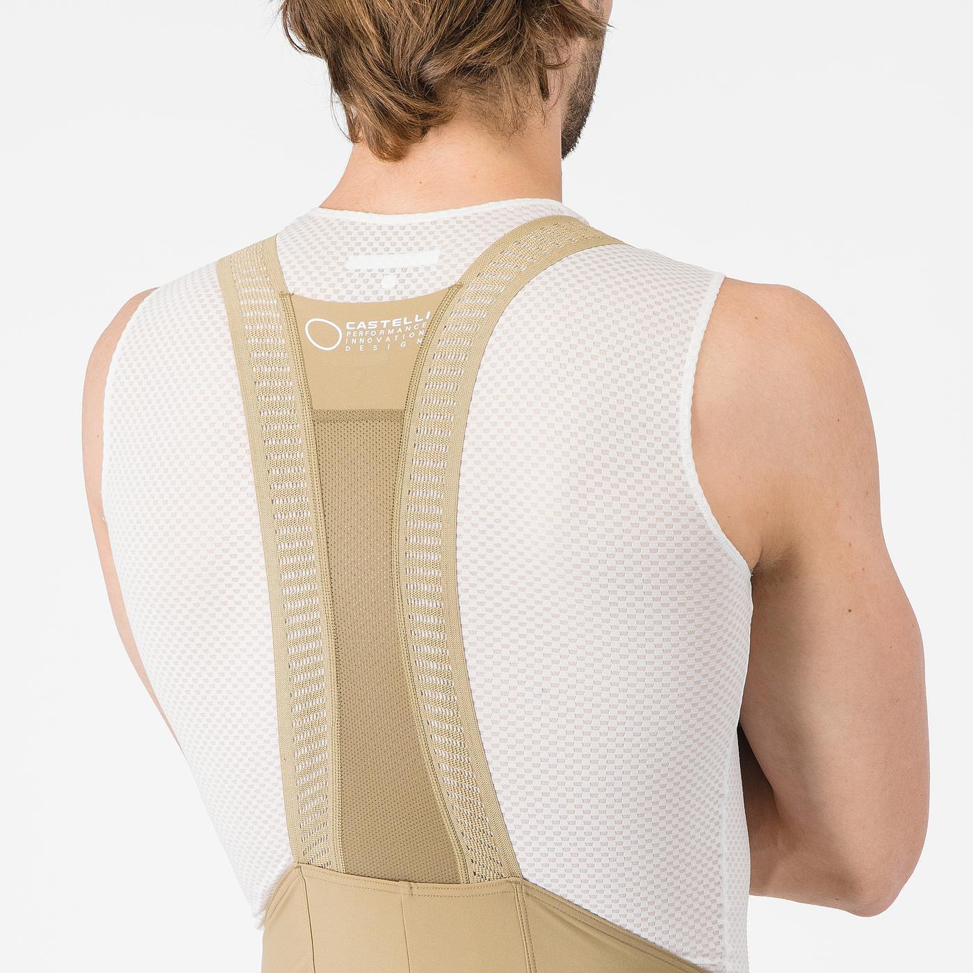 CASTELLI ESPRESSO 2 Beige Elmwood Bib Short
